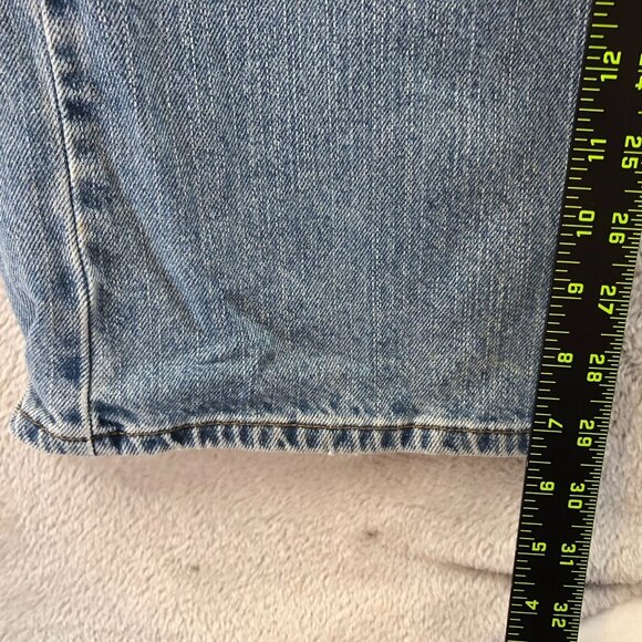 Levis Signature Mens Jeans Size 30x32 Loose Straight Leg Blue Denim Casual - Picture 6 of 14